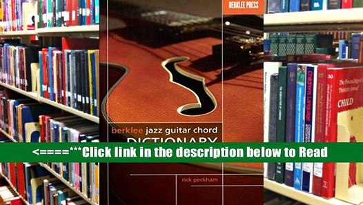 berklee jazz guitar chord dictionary